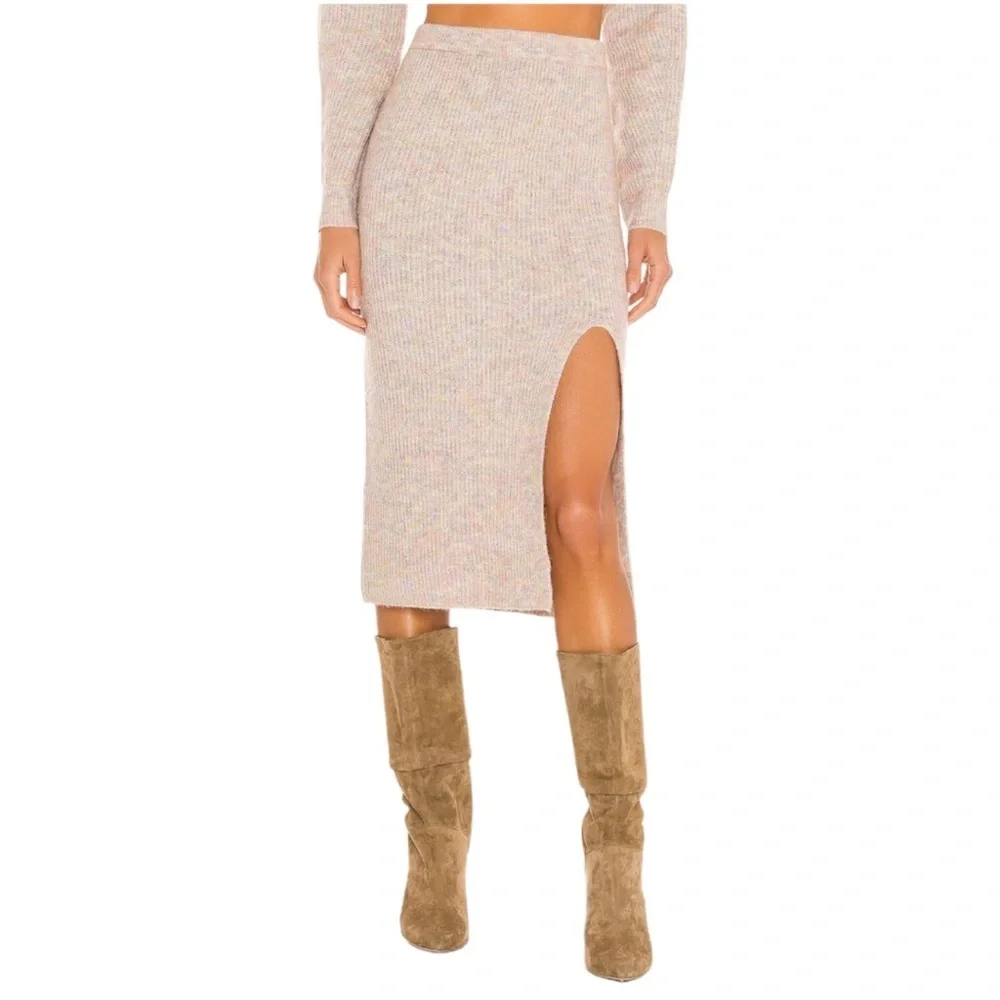 Heartloom Confetti Knit Jaden Skirt and Esther Sweater Set, Size M